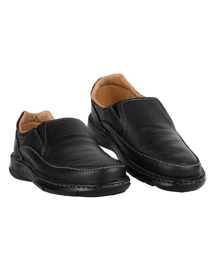 Zapato Casual Mocasin Hombre Negro Piel Stfashion 13404003