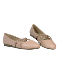 Flat Mujer Beige Stfashion 12304222