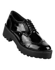 Zapato Mujer Oxford Vestir Negro Stfashion 08003800