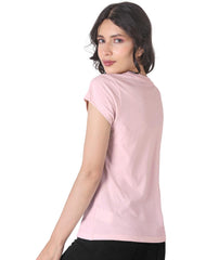Playera Mujer Moda Camiseta Rosa Nickelodeon 58204812