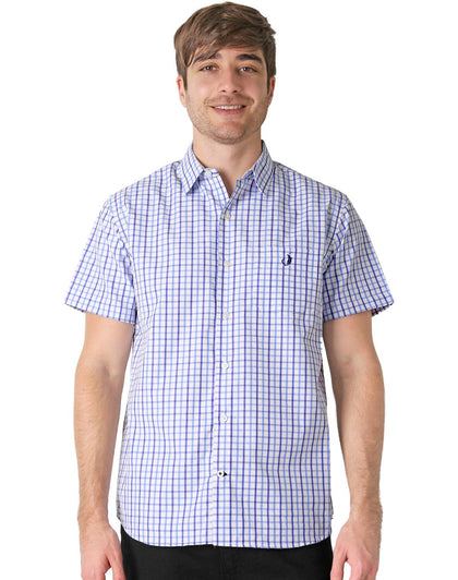 Camisa Hombre Casual Azul Long Beach Polo Club 75105000