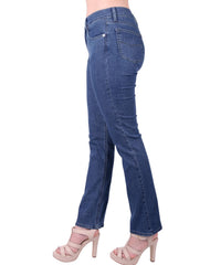 Jeans Mujer Basico Recto Azul Oggi Atraction 59105215