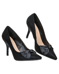 Zapatilla Mujer Tacon Negro Gina Loren 23802902