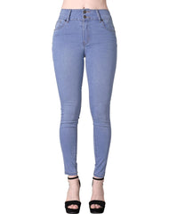 Jeans Mujer Básico Skinny Azul Stfashion 63104208