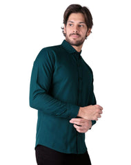 Camisa Hombre Casual Slim Verde Stfashion 50505206