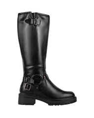 Bota Mujer Casual Negro Capa De Ozono 06004108