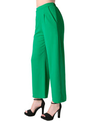 Pantalón Mujer Moda Recto Verde Stfashion 52404630