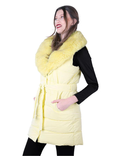 Chaleco Mujer Invernal Sin Capucha Amarillo Roosevelt 50105280