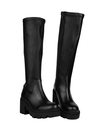 Bota Mujer Casual Tacón Negro Nomadas 03204101