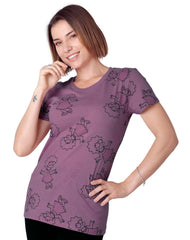 Playera Mujer Moda Camiseta Rosa Simpson 56505062