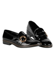Zapato Mujer Mocasín Casual Piso Negro Stfashion 06203900