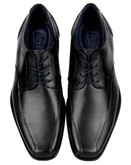 Zapato Vestir Oxford Hombre Negro Piel Flexi 02503727