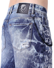 Jeans Hombre Moda Regular Azul Hippie & Rock 71805204