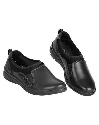 Zapato Confort Mujer Flexi Negro 02502909 Piel
