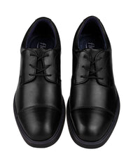 Zapato Hombre Oxford Vestir Negro Piel Flexi 02504142