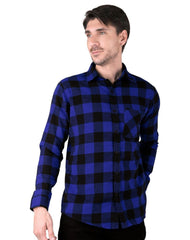 Camisa Hombre Casual Slim Azul Stfashion 50505214