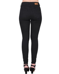 Jeans Mujer Basico Skinny Negro Oggi Katia 59105218