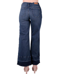 Jeans Mujer Moda Acampanado Azul Oggi 59105226