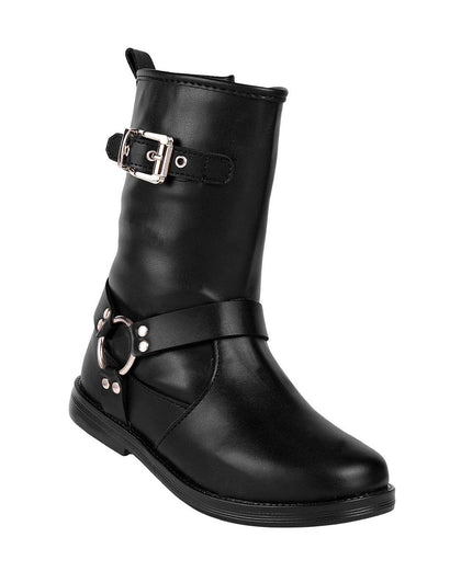 Bota Niña Casual Negro Stfashion 19904109