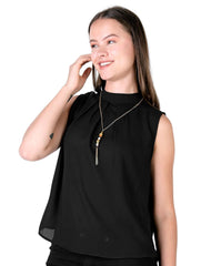 Blusa Mujer Negro Stfashion 64104867