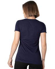 Playera Mujer Moda Camiseta Azul Disney 56505061