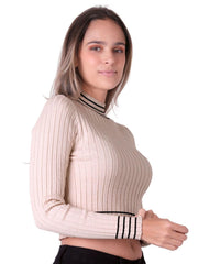 Sweater Mujer Beige Uk 56705246