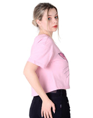 Playera Mujer Moda Camiseta Rosa Disney 58205009