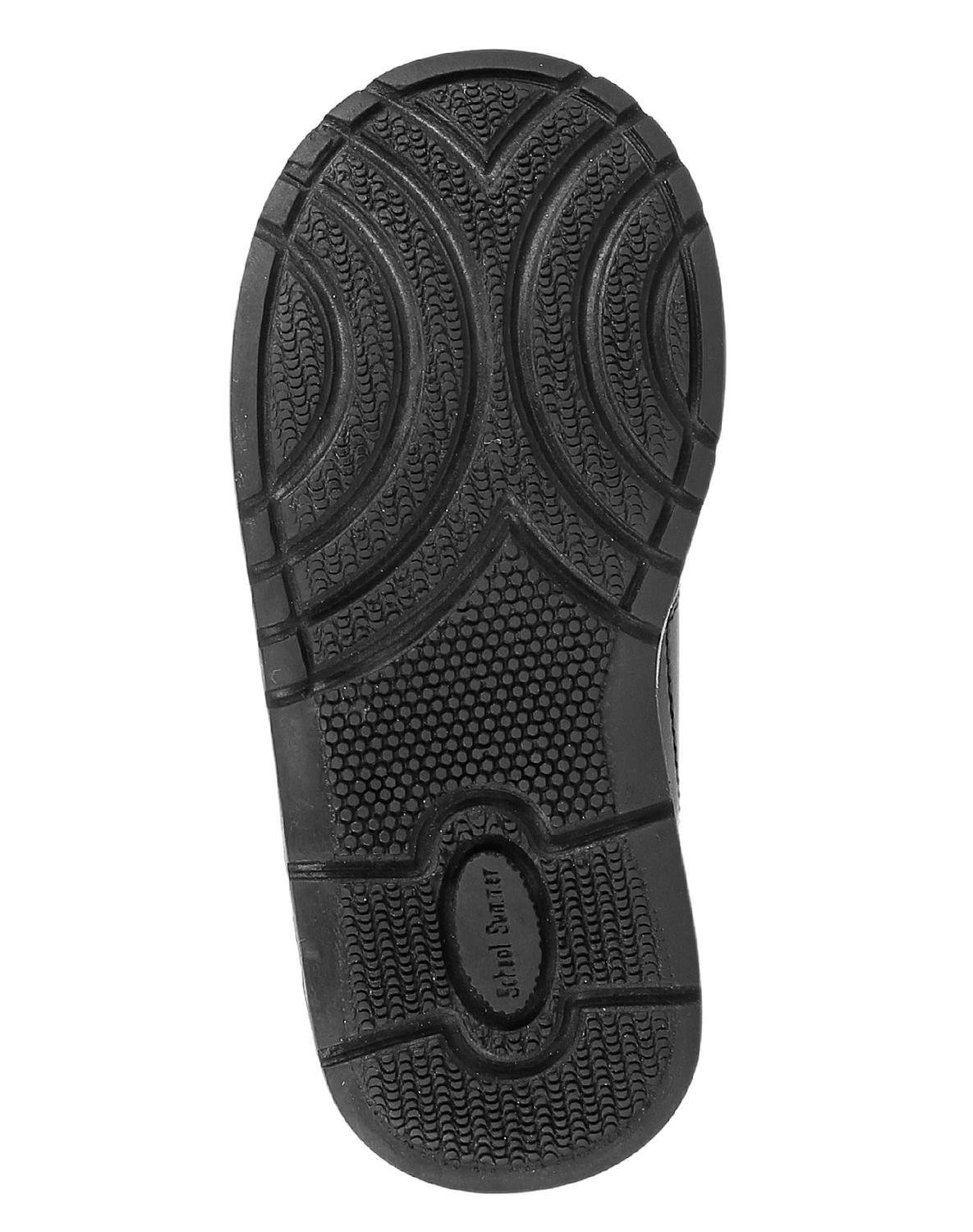 Zapato Escolar Niño Negro Tacto Piel Krsh 19203801