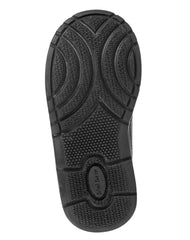 Zapato Escolar Niño Negro Tacto Piel Krsh 19203801