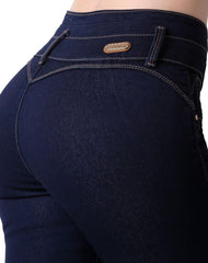 Jeans Mujer Moda Skinny Azul Fergino 52905008