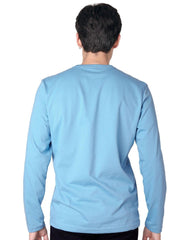 Playera Hombre Moda Camiseta Azul Stfashion 61705007