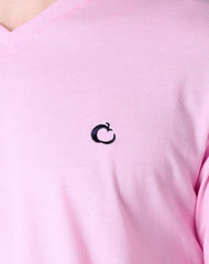 Playera Hombre Moda Camiseta Rosa Stfashion 61705003