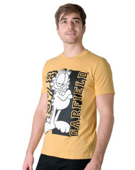 Playera Hombre Moda Camiseta Mostaza Disney 58205019