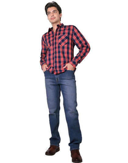 Jeans Hombre Moda Recto Azul Oggi Power 59105025