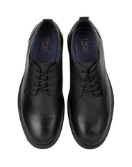 Zapato Hombre Oxford Casual Negro Piel Flexi 02504114