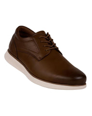 Zapato Hombre Oxford Casual Café Capa De Ozono 06004120