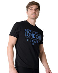 Playera Hombre Moda Camiseta Negro Furor 62107020