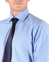 Camisa Hombre Vestir Azul Long Beach Polo Club 75103300