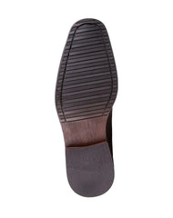 Zapato Joven Mocasin Escolar Negro Piel Lugo Conti 04704102