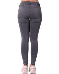 Jeans Mujer Moda Gris Fergino 52905203