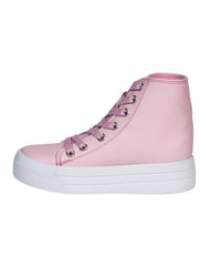 Tenis Niña Casual Plataforma Rosa Kassandra 11604104