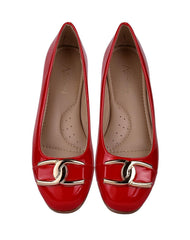 Flat Mujer Rojo Stfashion 14104103