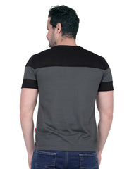 Playera Hombre Moda Camiseta Gris Aditivo 55205235