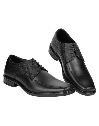 Zapato Hombre Oxford Vestir Negro Piel Stfashion 04703708