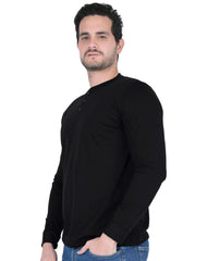 Playera Hombre Básico Negro Stfashion 61705207