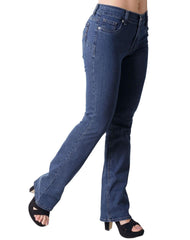 Jeans Mujer Basico Recto Azul Oggi Yess 59105010