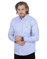 Camisa Hombre Casual Azul Long Beach Polo Club 75100156