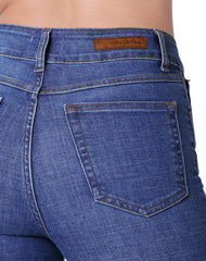 Jeans Mujer Moda Recto Azul Stfashion 63104608