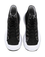 Tenis Mujer Casual Plataforma Negro Stfashion 12304112