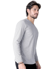 Playera Hombre Basico Camiseta Gris Stfashion 61705009